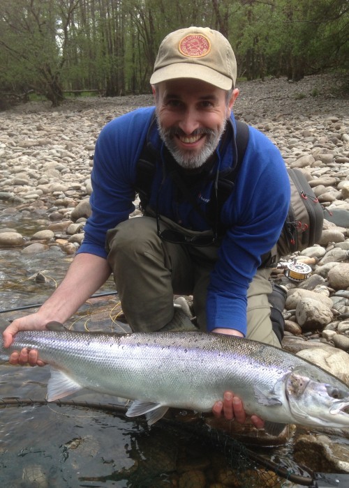 Look at this for a perfect fresh run River Tummel Spring salmon. This fish was caught during May opposite the far bank stream on the Killiechangie Pool of the Lower Tummel salmon beat which is located near Moulinearn in Perthshire.
