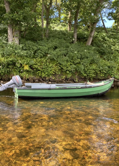 A River Tay Salmon Fishing Boat